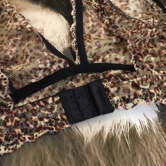 Sam Edelman Cheetah Animal  Print Bra - Picture 5 of 7